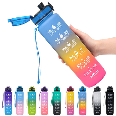 1L Tritan Sports/Fitness Leak Proof Water Bottle - BroGear